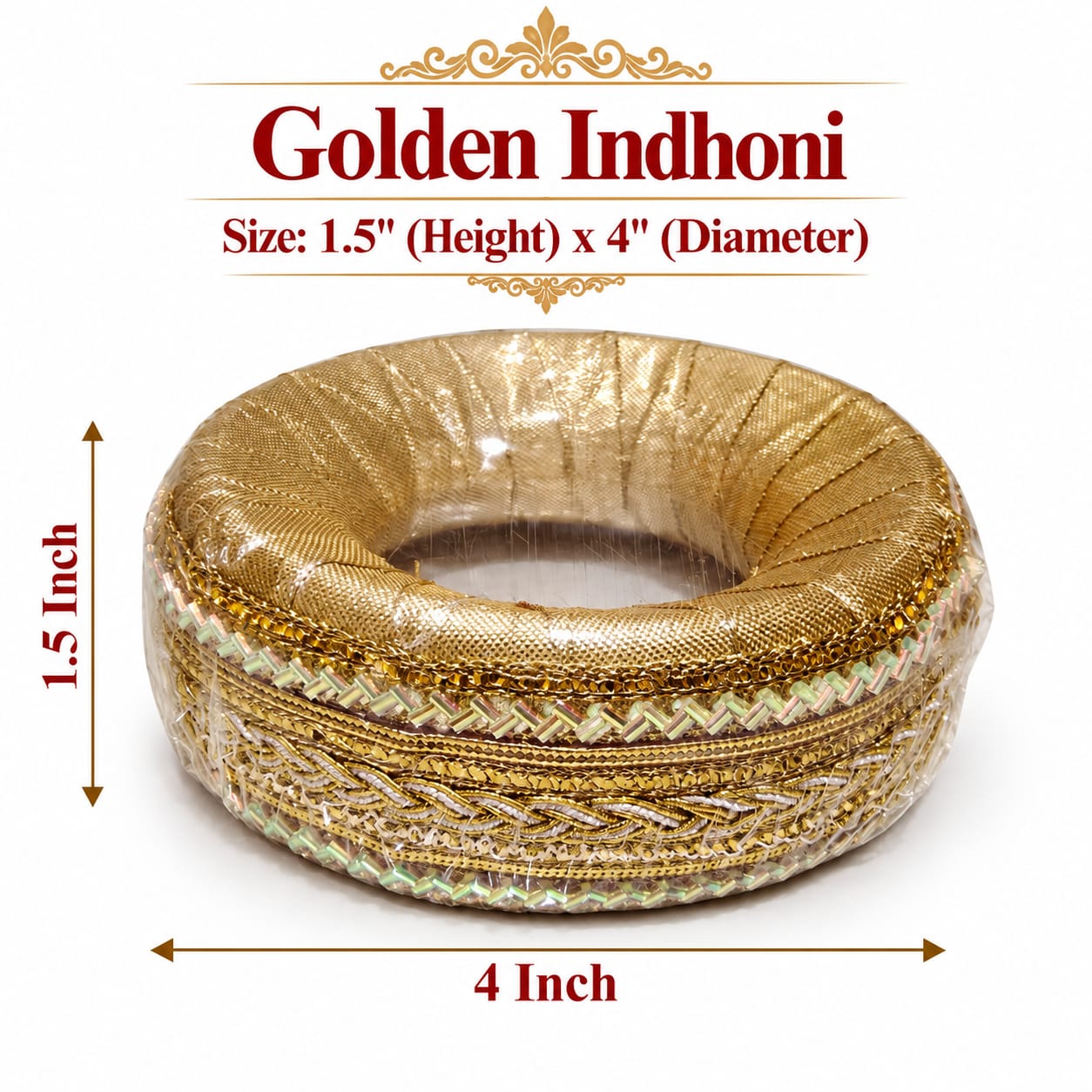 Golden Indhoni (4 Inches)